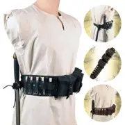 Alchemy Sword Belt Bag Medieval Costume Healer Bottle Sash Witchcraft For Larp