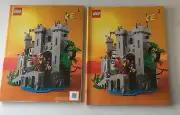 NEW LEGO 10305 MANUAL ONLY Lion Knights Castle BOTH BOOKS IN SEALED ENVELOPE
