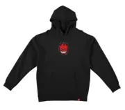 Spitfire Wheels Bighead Mid Fill Black / Red Hoodie Sweatshirt