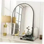Arched Wall Mirror, 24 x 36 inch Arch Bathroom Mirror, Wall Mounted Vanity