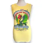 Torrid 5 (5X 28) Rolling Stones Dragon Logo Classic Rock Crew Graphic Tank Top