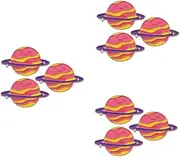 [SAFIGLE] Planet Brooch Planet Shaped Brooches Women Badge Jewelry Women's Enamel Pin Space Themed Party Decorations Science Party Favors Party Favors for Space Pins Zinc Alloy