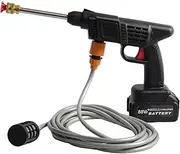 Cordless Pressure Washer, 88V with 2 Batteries, 5m Hose, Portable High Power Cleaning Kit, Storage Case
