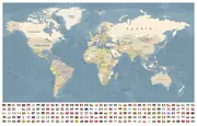 [Namly Design] Poster - World Map / 02