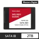 【WD 威騰】紅標 SA500_2TB SATA NAS固態硬碟(讀：560M/寫：530M)