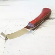 Right-Handed Straight Blade Knife w/ lifetime handle- The Heritage Forge