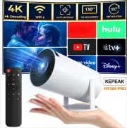 4K Mini Projector 10000 Lumen LED 5G WiFi Bluetooth Home Theater for Android iOS