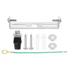 1set Ceiling Light Plate 80x18x16mm Lighting Fixture Mounting Bracket