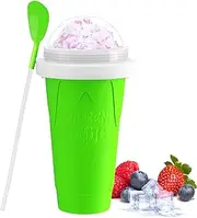 RAUMAXE® Slushy Maker Cup, Slushy Cup Maker Ice Cup Frozen Magic Squeeze Cup Slushie Cup Cooling Maker Cup Freeze Mug Milkshake Smoothie Mug