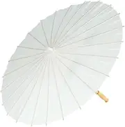 [BESTYASH] DIY Blank Oil Paper Umbrella for Hand Painted Graffiti Umbrella for Crafts Home Decoration and Parties