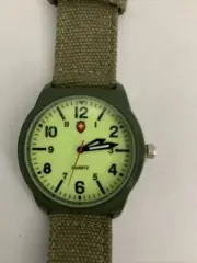 Army Watch Canvas Strap Military Pilot Style Men’s Quartz Watches