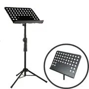 Heavy Duty Adjustable Stage Stand Large Metal Music Sheet Conductor Folding