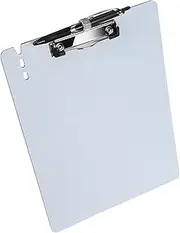 Clipboard Folder A4, Clipboard with Pen Holder and Low Profile Clip, Retractable Hanging Eyelet, for Lawyers, Students, Teachers and Children