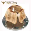 【韓國SELPA】不鏽鋼烤吐司架/麵包架(二入組)