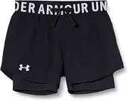 [Under Armour] Girl's HeatGear Armour 2-in-1 Short
