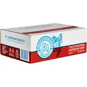 [St Andrews Beach] St Andrews Beach The Strapper Australian Lager Can 375mL