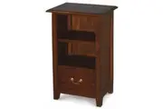 CT Tasmania Solid Timber 1 Drawer Lamp Table