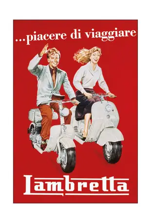 義大利ISTITUTO FOTOCROMO ITALIANO 萬用卡/ Lambretta