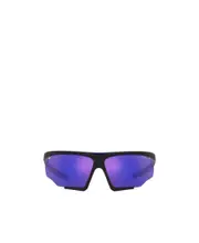 Prada Eyewear Shield Frame Sunglasses 76 Blue