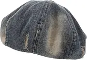 [WOFASHPURET] Octagonal Hat Hats Fashionable Cashmere Women Cap Dress Beret Hat French Beret Simple Beret Berets Hat for Painter Beret for Ladies Woolen Beret Fashion Berets