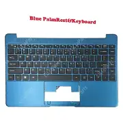 Blue PalmRest Keyboard For Gateway GWTN141-6BL GWTN141-10BL GWTN141-4BL Top Case