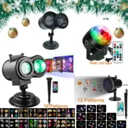 Christmas Lights Projector LED Laser Outdoor Landscape Xmas Move Lamp Xmas Gift