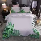 Crowds of cactus3D Print Duvet Quilt Doona Covers Pillow Case Bedding Sets