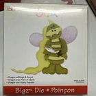 SIZZIX Bigz Die DRAGON WITH WINGS AND SWORD Brand NEW