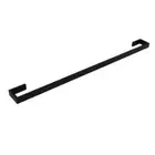 Montangna Stainless Steel Single Towel Rail 900mm Matte Black