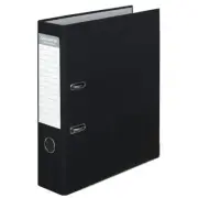 ColourHide A4 375 Sheets Lever Arch Paper Folder/Binder Holder/File Organiser BK