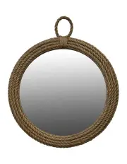 [Madras Link] Nepean Natural Round Mirror D79x5.7cm