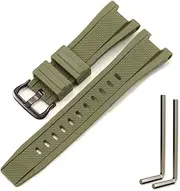 [MCXGL] Compatible with Gshock Resin Strap Replacement for Casio GST-210 GST-W110 GST-W100 GST-S110 GST-S100 GST-B100 GST-S300 Watch Band