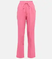 [Bananhot] Bananhot Straight linen pants XS/S pink