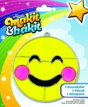 Colorbok Makit & Bakit Suncatcher Kit: Emoji