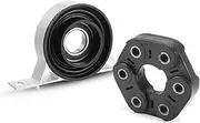 BINB ROAD Universal Joint Flex Disc Drive Shaft 26117511454 + 26127501257 Compatible with BMW 320i 323i 325i 328i 330i E46 E85 E86