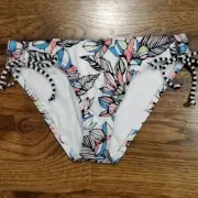 Girls Splendid multi color floral bikini bottoms size 14
