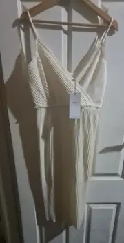 bec and bridge dress size 10 Ivory/white