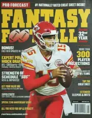 PRO FORECAST | FANTASY FOOTBALL MAGAZINE 2021 | PATRICK MAHOMES ON A COVER