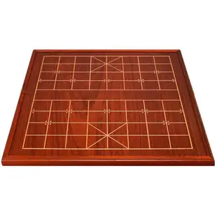 御圣中國象棋折疊棋盤實木橡棋棋盤便攜高檔像棋大號木質象棋棋盤