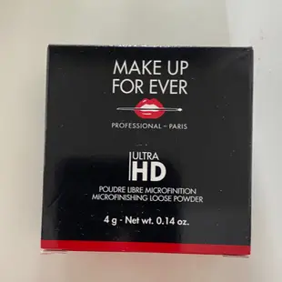 全新 MAKE UP FOR EVER ULTRA HD 超進化無暇微晶蜜粉 4g 光圈蜜粉 關曉彤 代言