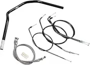 H010-047B Handle Set, Narrow Type 3, Black ~ '98 CB400SF (NC31)