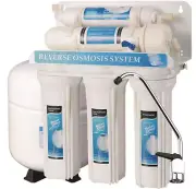 5 Stage Reverse Osmosis Drinking Water System RO Home Purifier "Complete System"