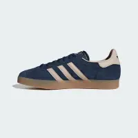 在飛比找Yahoo奇摩購物中心優惠-ADIDAS GAZELLE 三葉草 男女休閒鞋-藍-IG6