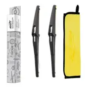 (Pack of 2) Rear Wiper Blade Set for Jeep Renegade 2015-2020, Back Windshield...