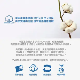 YVONNE COLLECTION純棉熊大印花雙人床包-迷霧灰（LINE FRIENDS）