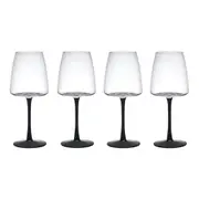 Mikasa Palermo 4 Piece Crystal White Wine Glass Set 400ml - Robins Kitchen