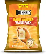 HotHands Hand Warmers – Natural Air-Activated Heat, Up to 18 Hrs, TSA Safe