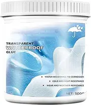 Waterproof Sealant,300ml Anti-Leakage Agent | UV-Resistant Transparent Glue for Wall Basement Bathroom Roof
