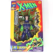 Marvel Comics Toy Biz Deluxe Edition Spy Wolverine 10" Action Figure Poseable