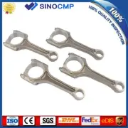 4PCS 2.0T Connecting Rods Conrods For VW AUDI CAEB CDN CTN CCZA Φ23mm Piston Pin